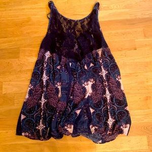 Free people tunic mini dress